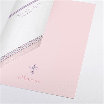 Kirchenheft Taufe Girly - Sicht 2