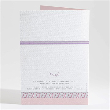 Kirchenheft Taufe Girly - vue 4