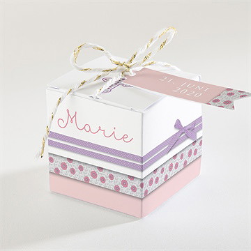 Geschenkbox Taufe girly