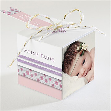 Geschenkbox Taufe girly - Sicht 2