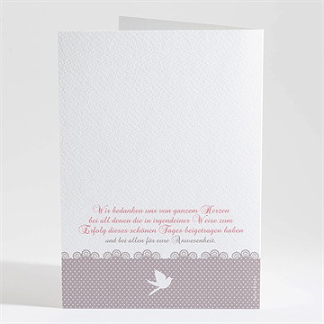 Kirchenheft Taufe vogelgesang mädchen - vue 4