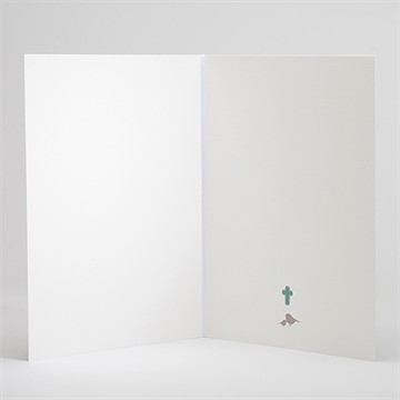 Kirchenheft Taufe Vogelgesang Junge - Sicht 3