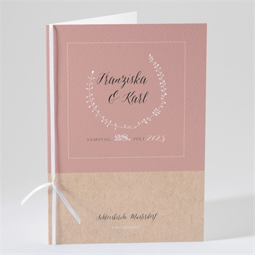 Kirchenheft Hochzeit festlichkeit