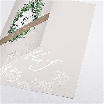 Kirchenheft Hochzeit frühlingskranz - Vue 2