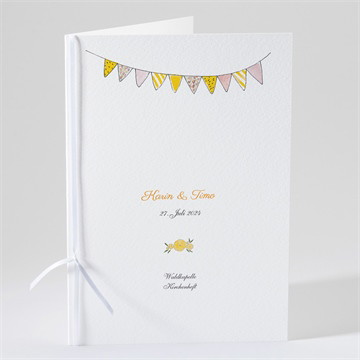 Kirchenheft Hochzeit sommerhochzeit