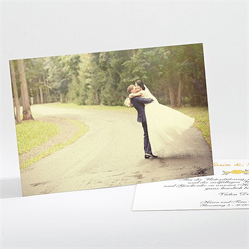 Dankeskarte Hochzeit Sommerhochzeit