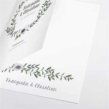 Kirchenheft Hochzeit zarte blüte - Vue 2