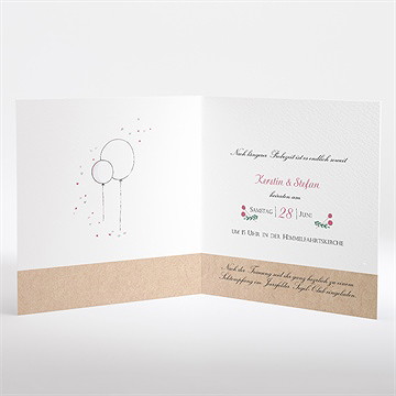 Hochzeitseinladung Hochzeitspaar - Vue 2