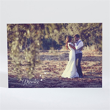 Dankeskarte Hochzeit hochzeitspaar - Vue 2