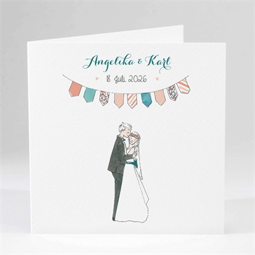 Hochzeitseinladung bohemian