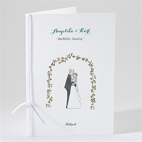 Kirchenheft Hochzeit bohemian