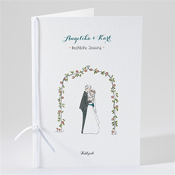 Kirchenheft Hochzeit bohemian