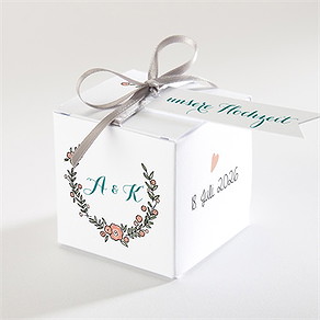 Geschenkbox Hochzeit bohemian