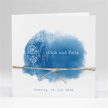 Hochzeitseinladung dreamcatcher