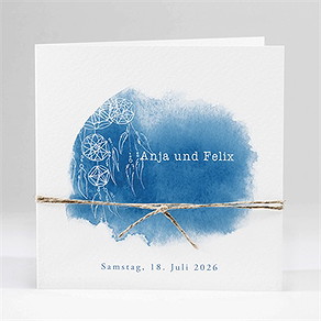 Hochzeitseinladung dreamcatcher