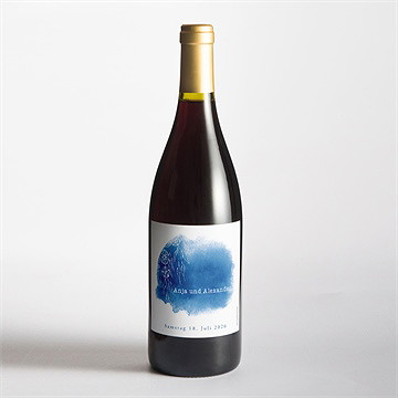 Flaschenetikett Hochzeit dreamcatcher - vue 2