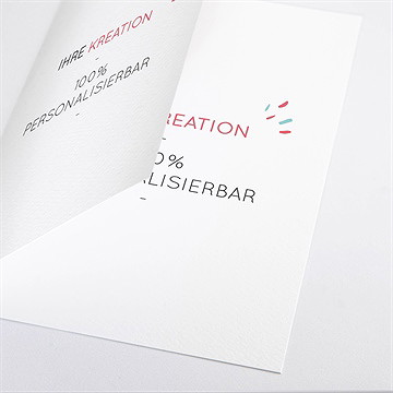 Kirchenheft Taufe blanco - 15,2x21,5cm (n49150) - Vue 2