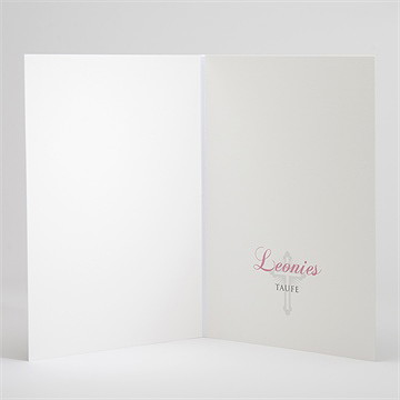 Kirchenheft Taufe Blumen Feuerwerk - Sicht 3