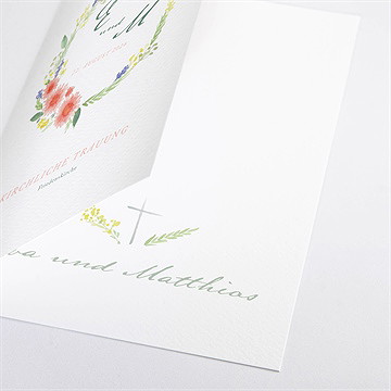 Kirchenheft Hochzeit blume - Vue 2