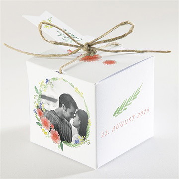 Geschenkbox Hochzeit blume - Vue 2