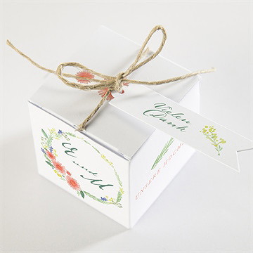 Geschenkbox Hochzeit blume - Vue 3