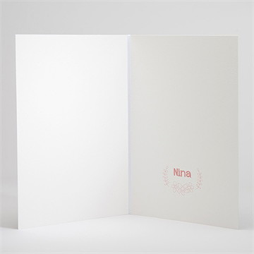 Kirchenheft Taufe Kreidetafel Girly - vue 3