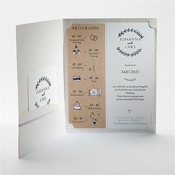 Hochzeitseinladung perfekt geplant - Vue 2