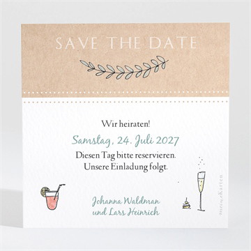 Magnetkarte - Quadrat