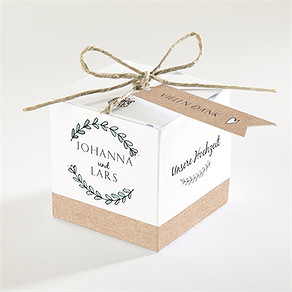 Geschenkbox Hochzeit perfekt geplant