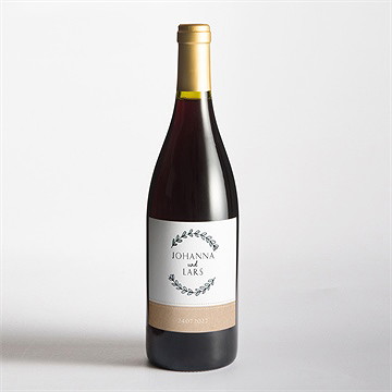 Flaschenetikett Hochzeit perfekt geplant - vue 2