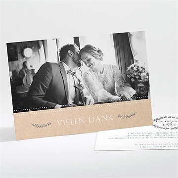 Dankeskarte Hochzeit Perfekt Geplant