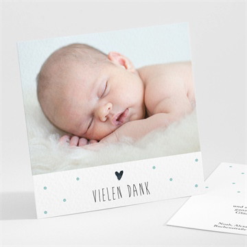 Dankeskarte Geburt Mein kleiner panda