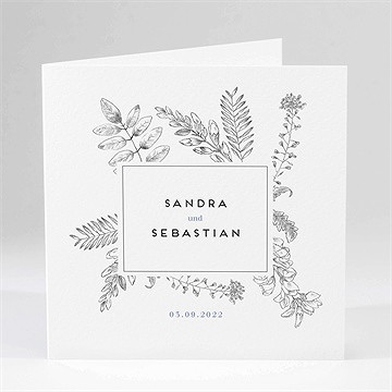 Hochzeitseinladung herbarium