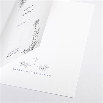 Kirchenheft Hochzeit herbarium - vue 2