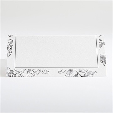 Tischkarte Hochzeit Herbarium - Tischkarte Rückseite