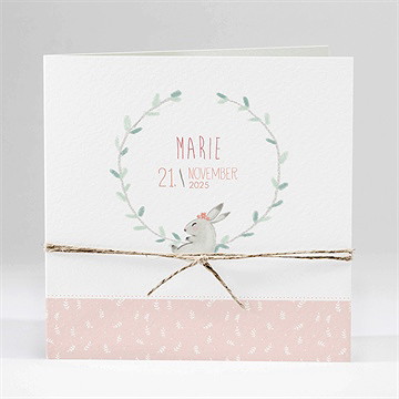 Geburtskarte Unsere Blume