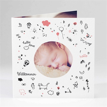 Geburtskarte kindheitsträume