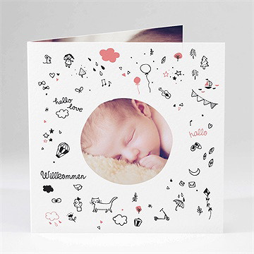 Geburtskarte Kindheitsträume