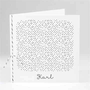 Geburtskarte pünktchen kunst