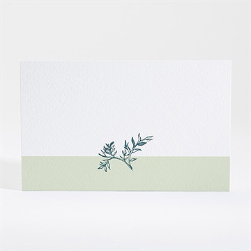 Save the Date Karte greenery - Sicht 2