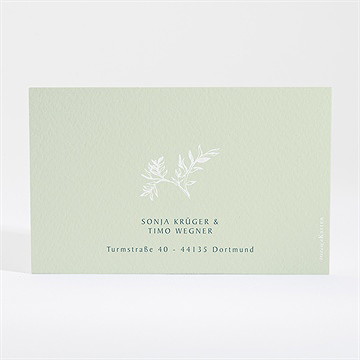 Antwortkarte Hochzeit Greenery - Vue 2