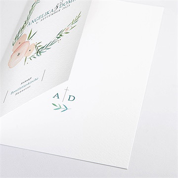 Kirchenheft Hochzeit wilde rose - vue 2