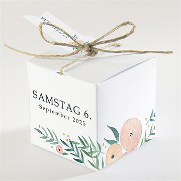 Geschenkbox Hochzeit Wilde Rose - vue 2