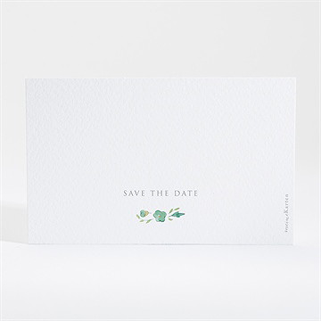 Save The Date Karte Girlande - vue 2
