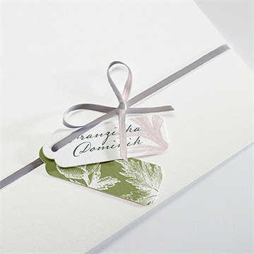 Hochzeitseinladung Englischer Garten - Sicht 4