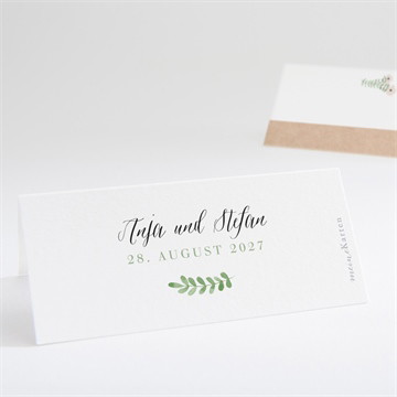 Tischkarte Hochzeit blumenwiese