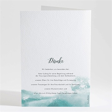 Kirchenheft Hochzeit wald aquarell - vue 4