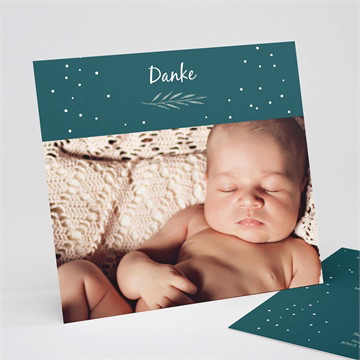 Dankeskarte Geburt das schönste geschenk