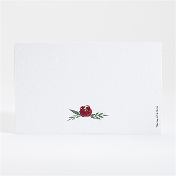 Save the Date Karte mohnblumen - vue 2