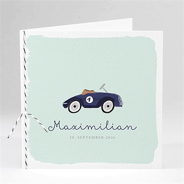Geburtskarte Mein Auto